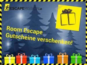 Verschenke einen Room Escape Gutschein